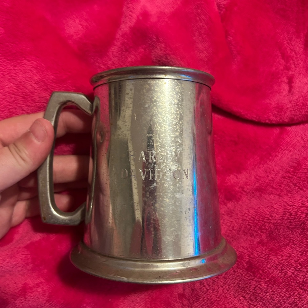 Harley-Davidson Metallic Silver Tankard